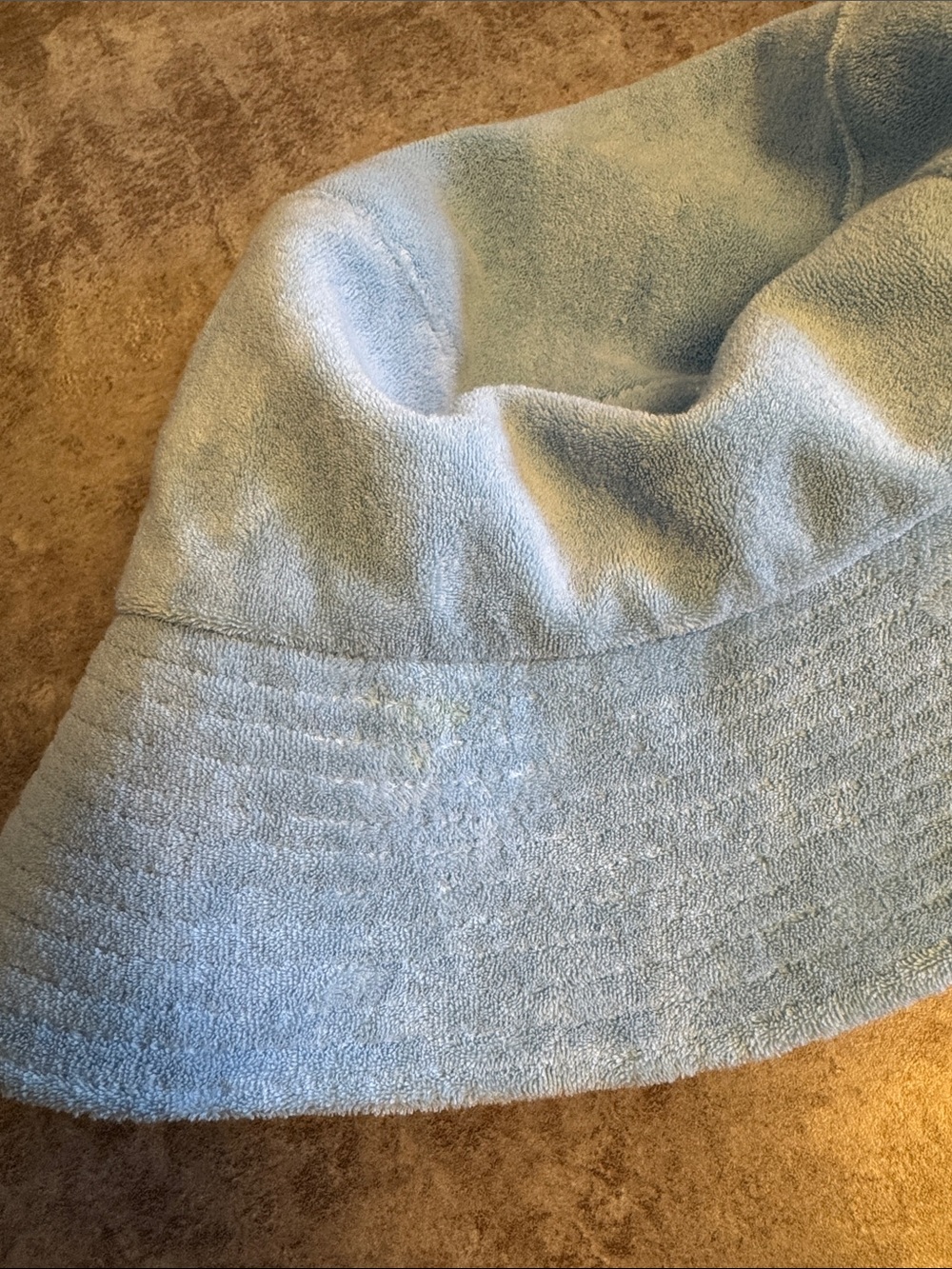 Lack Of Color Light Blue Terry Bucket Hat - Picture 4 of 5
